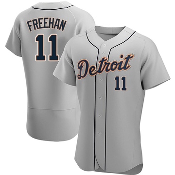 Authentic Bill Freehan Men's Detroit Tigers Gray Road Jersey