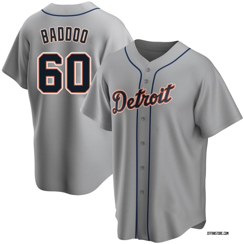 Akil Baddoo Men's Detroit Tigers Pitch Fashion Jersey - Black Replica