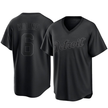 Al Kaline Men's Detroit Tigers 1984 Throwback Jersey - Grey Replica