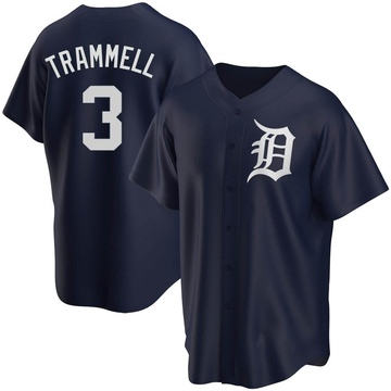 Alan Trammell Detroit Tigers Men's Orange RBI T-Shirt 