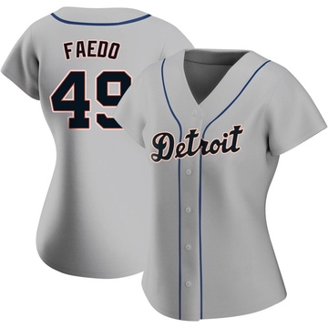 Alex Faedo Women's Detroit Tigers Pitch Fashion Jersey - Black Replica