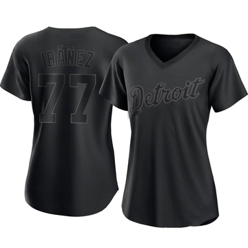 Andy Ibáñez 77 Detroit Tigers Home Men Jersey - White - Dingeas