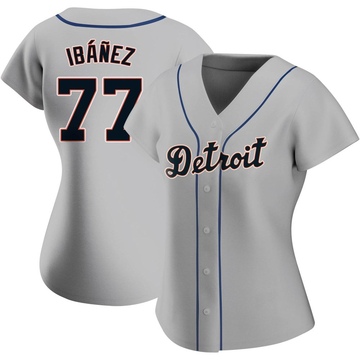 Andy Ibáñez 77 Detroit Tigers Home Men Jersey - White - Dingeas