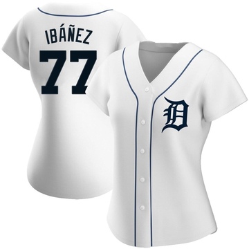 Andy Ibáñez Detroit Tigers Nike Home Replica Player Jersey - White