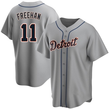 Replica Bill Freehan Men's Detroit Tigers Gray Road Jersey