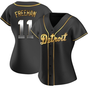 Bill Freehan Detroit Tigers Women's Backer Slim Fit T-Shirt - Ash