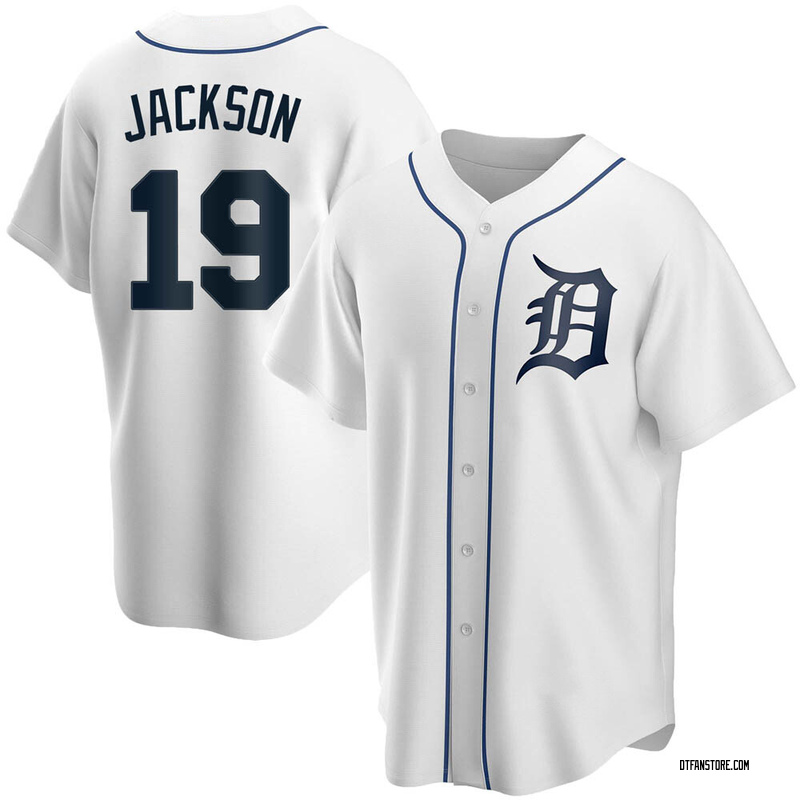 Replica Edwin Jackson Youth Detroit Tigers White Home Jersey