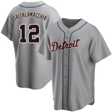 Jarrod Saltalamacchia Men's Detroit Tigers Home Jersey - White Authentic