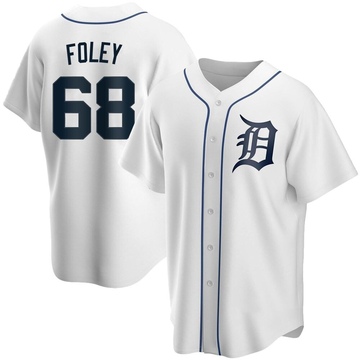 Jason Foley Detroit Tigers Men's Navy Roster Name & Number T-Shirt 