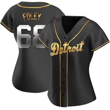 Jason Foley Men's Detroit Tigers Home Jersey - White Authentic