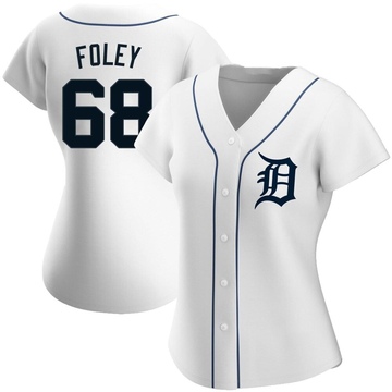 Jason Foley Detroit Tigers Men's Navy Roster Name & Number T-Shirt 