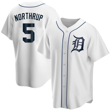 Jim Northrup Women's Detroit Tigers Snake Skin City Jersey - Black Authentic