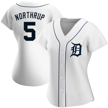 Jim Northrup Women's Detroit Tigers Alternate Jersey - Black Golden Replica