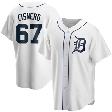 Jose Cisnero #67 Detroit Tigers Game-Used Road Jersey with KB Patch (MLB  AUTHENTICATED)