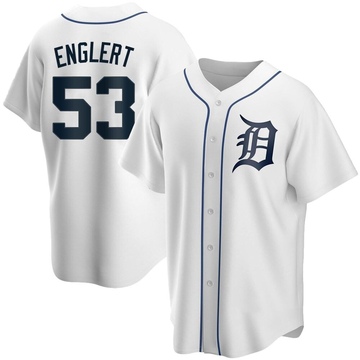 Mason Englert Detroit Tigers Men's Navy Roster Name & Number T-Shirt 