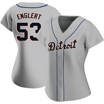 Mason Englert Detroit Tigers Men's Navy Roster Name & Number T-Shirt 