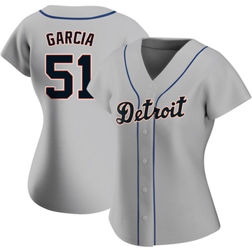 Fanatics (Nike) Rony Garca Detroit Tigers Replica Home Jersey - White, White, 100% POLYESTER, Size S, Rally House