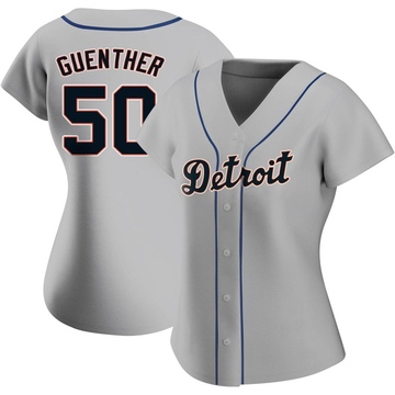 Sean Guenther Women's Detroit Tigers Pitch Fashion Jersey - Black