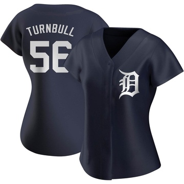 Spencer Turnbull Men's Nike White Detroit Tigers Home Replica Custom Jersey Size: Medium