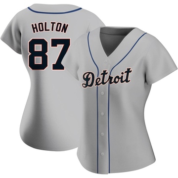 Tyler Holton Detroit Tigers Men's Backer T-Shirt - Ash