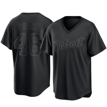 Wenceel Perez Youth Detroit Tigers Road Jersey - Gray Replica