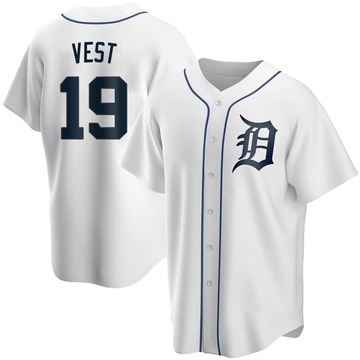 Will Vest Detroit Tigers Men's Navy Backer T-Shirt 
